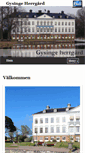 Mobile Screenshot of gysingeherrgard.se